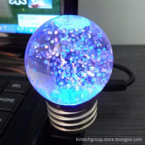 Promotional LED lights, auto-flow, special design, fashionable, RGB changes slowly